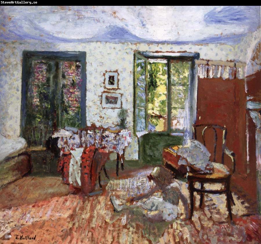 Edouard Vuillard Annette in the Bedroom